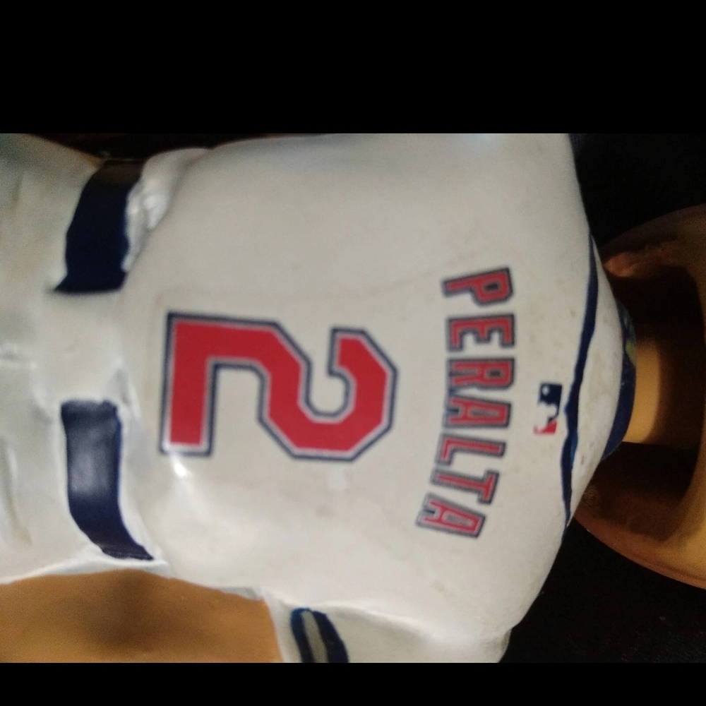 Jhonny Peralta Number 2 Cleveland Indians Bobblehead.sga